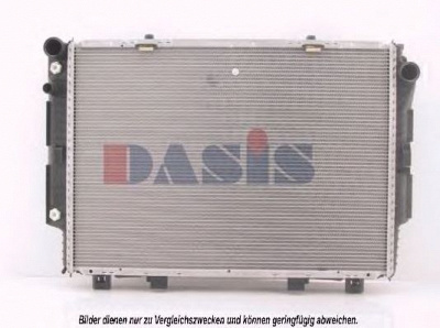 AKS DASIS 120220n -  Радиатор, охлаждение двигателя